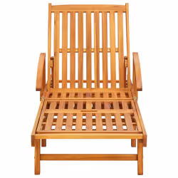 VidaXL 3061622 chaise d'extérieur Linge Siège rembourré Bois d'acacia Vert