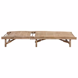 VidaXL 3061633 chaise d'extérieur Linge Siège rembourré Bambou Gris - Vue supplémentaire 4