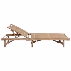 VidaXL 3061637 chaise d'extérieur Linge Siège rembourré Bambou Vert
