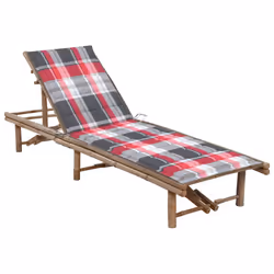 VidaXL 3061645, Linge, Siège rembourré, Bambou, Polyester, 650 mm, 2000 mm
