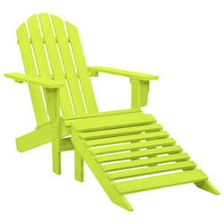 VidaXL 315866 chaise d'extérieur Terrace Siège rembourré Bois de pin Vert
