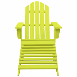 VidaXL 315866 chaise d'extérieur Terrace Siège rembourré Bois de pin Vert