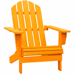 Détendez-vous dans le jardin ou sur le patio dans cette chaise Adirondack confortable ! Cette chaise de jardin, fabriquée en  ...