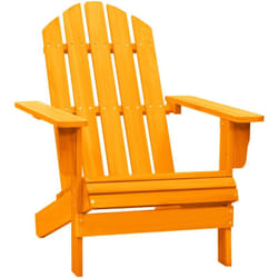 Vidaxl - Chaise de jardin Adirondack bois de sapin massif orange