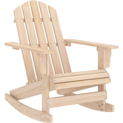 Vidaxl - Chaise à bascule de jardin Adirondack bois de sapin massif