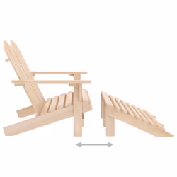 VidaXL 315912 chaise d'extérieur Terrace Siège rembourré Bois de pin - Vue supplémentaire 5