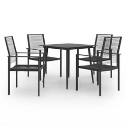 vidaXL Ensemble à manger de jardin 5 pcs - TU