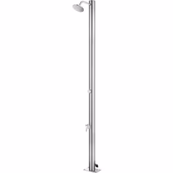 Cette douche de jardin au design moderne est destinée à être un excellent supplément à votre piscine et à d'autres espaces de ...