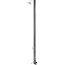 Vidaxl - Douche de jardin 215 cm Acier inoxydable