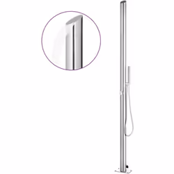 Cette douche de jardin au design moderne est destinée à être un excellent supplément à votre piscine et à d'autres espaces de ...