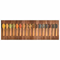 vidaXL Tapis de cuisine lavable Cuillères 60x300 cm - TU