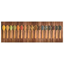 vidaXL Tapis de cuisine lavable Cuillères 60x300 cm - TU
