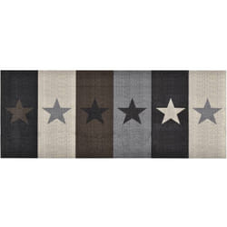 Vidaxl - Tapis de sol de cuisine lavable Étoile 60x180 cm