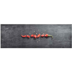Vidaxl - Tapis de cuisine lavable Poivre 60x180 cm
