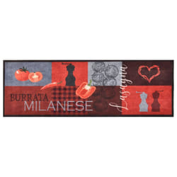 vidaXL Tapis de cuisine lavable Tomates 60x300 cm - TU