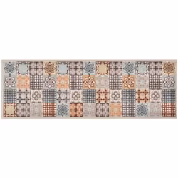 Décorez votre maison avec ce tapis de sol à la mode. Ce tapis rectangulaire constitue un excellent revêtement de sol pour vot ...