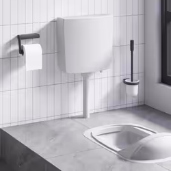 Ce réservoir de wc pratique, qui convient à toutes les cuvettes régulières, sera idéal pour les maisons familiales, les resta ...