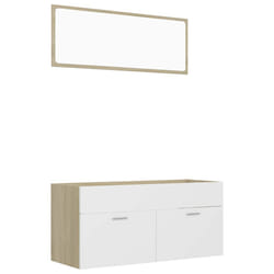 VidaXL 804814 ensemble de meuble de salle de bain