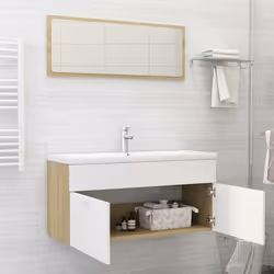 VidaXL 804814 ensemble de meuble de salle de bain