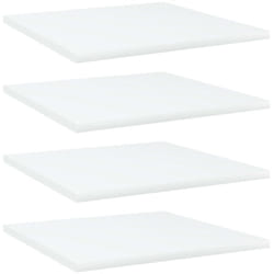 Vidaxl - Panneaux de bibliothèque 4 pcs blanc bois d'ingénierie