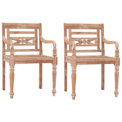 VidaXL 316034 chaise d'extérieur Terrace Teck