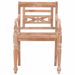 VidaXL 316034 chaise d'extérieur Terrace Teck