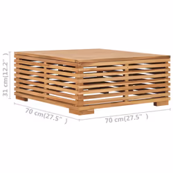 VidaXL 316042 banc de jardin Bois - Vue supplémentaire 8