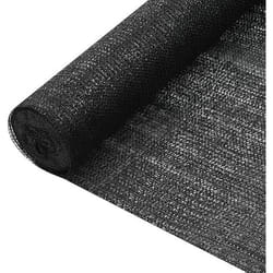 vidaXL Filet brise-vue Noir 1,2x10 m PEHD 75 g/m² - TU
