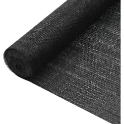 Vidaxl - Filet brise-vue Noir 1,8x25 m pehd 75 g/m²