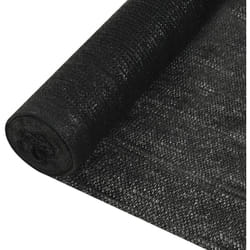 Vidaxl - Filet brise-vue Noir 2x25 m pehd 195 g/m²