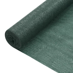 vidaXL Filet brise-vue - Vert 2x25 m
