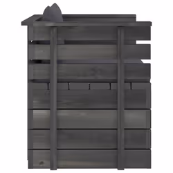 VidaXL 3061719 banc de jardin Bois, Tissu, Polyester - Vue supplémentaire 4