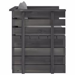 VidaXL 3061720 banc de jardin Bois, Tissu, Polyester - Vue supplémentaire 4