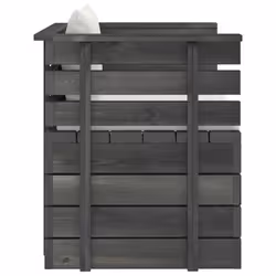 VidaXL 3061721 banc de jardin Bois, Tissu, Polyester - Vue supplémentaire 4