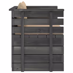 VidaXL 3061722 banc de jardin Bois, Tissu, Polyester - Vue supplémentaire 4