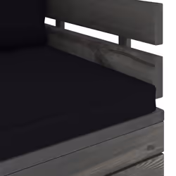 VidaXL 3061726 banc de jardin Bois, Tissu, Polyester - Vue supplémentaire 6