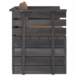 VidaXL 3061727 banc de jardin Bois, Tissu, Polyester - Vue supplémentaire 4