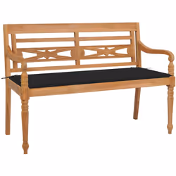 Ce banc Batavia en bois confortable et élégant ajoutera une touche de charme rustique à votre jardin ou terrasse. Fabriquée e ...