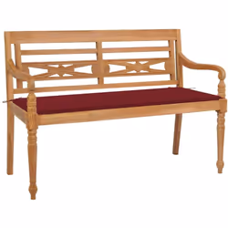 Ce banc Batavia en bois confortable et élégant ajoutera une touche de charme rustique à votre jardin ou terrasse. Fabriquée e ...