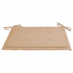 VidaXL 3062211 chaise d'extérieur Terrace Siège rembourré Teck Beige - Vue supplémentaire 8