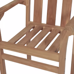 VidaXL 3062213 chaise d'extérieur Terrace Siège rembourré Teck Vert - Vue supplémentaire 5