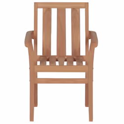VidaXL 3062214 chaise d'extérieur Terrace Siège rembourré Teck Rouge - Vue supplémentaire 4