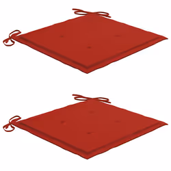 VidaXL 3062214 chaise d'extérieur Terrace Siège rembourré Teck Rouge - Vue supplémentaire 6