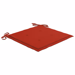 VidaXL 3062214 chaise d'extérieur Terrace Siège rembourré Teck Rouge - Vue supplémentaire 7