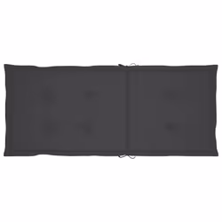 VidaXL 3062376 chaise d'extérieur Terrace Siège rembourré Teck Anthracite - Vue supplémentaire 8