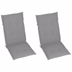 VidaXL 3062377 chaise d'extérieur Terrace Siège rembourré Teck Gris - Vue supplémentaire 6