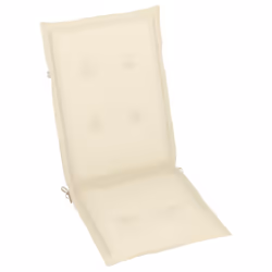 VidaXL 3062378 chaise d'extérieur Terrace Siège rembourré Teck Crème - Vue supplémentaire 7