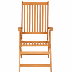 VidaXL 3062381 chaise d'extérieur Terrace Siège rembourré Teck Vert