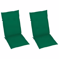 VidaXL 3062381 chaise d'extérieur Terrace Siège rembourré Teck Vert - Vue supplémentaire 6