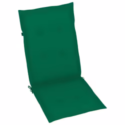VidaXL 3062381 chaise d'extérieur Terrace Siège rembourré Teck Vert - Vue supplémentaire 7